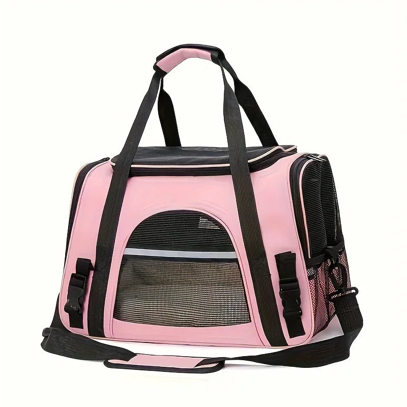 Transporteur Douillet pour Chats - Voyagez avec style et confort!